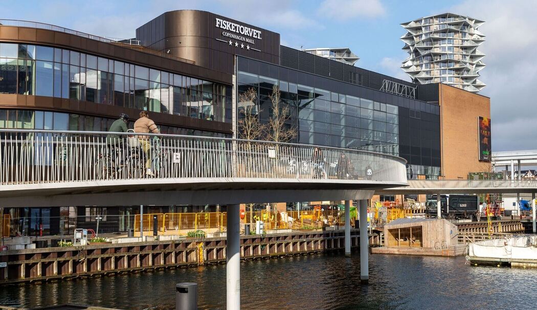Fahrradbrücke in Kopenhagen