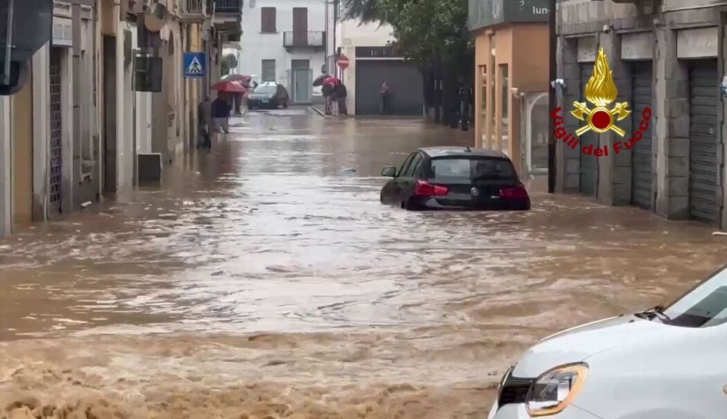 Unwetter in Italien: Viele Straßen überschwemmt