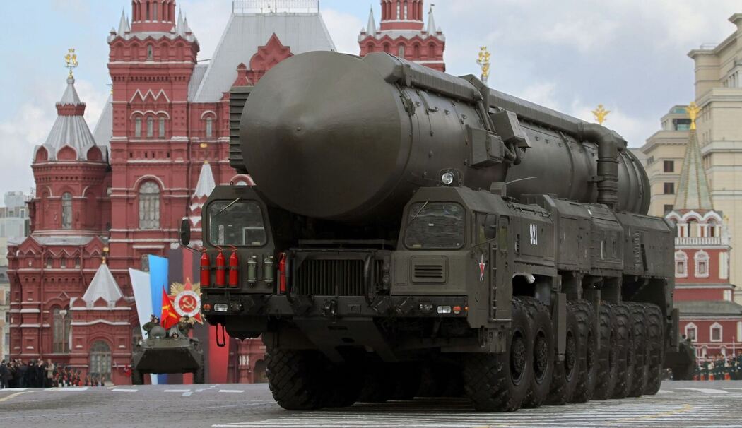 Militärparade in Moskau