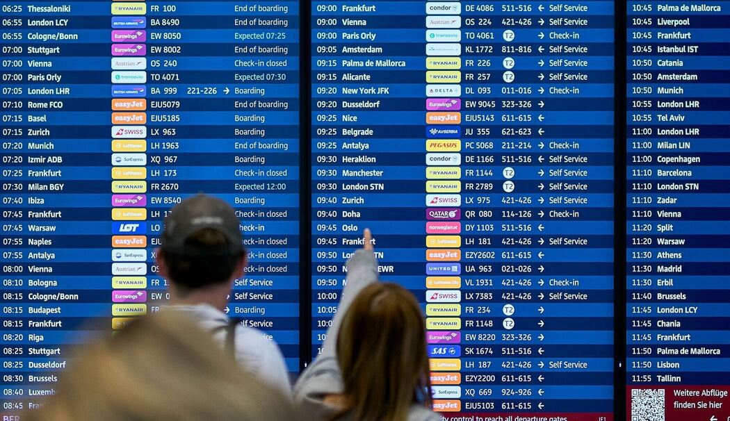 Nach dem Cyberangriff an europäischen Airports - Berlin