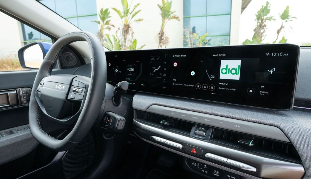 Cockpit im Kia EV4