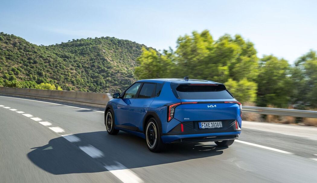 Kia EV4 Heckansicht