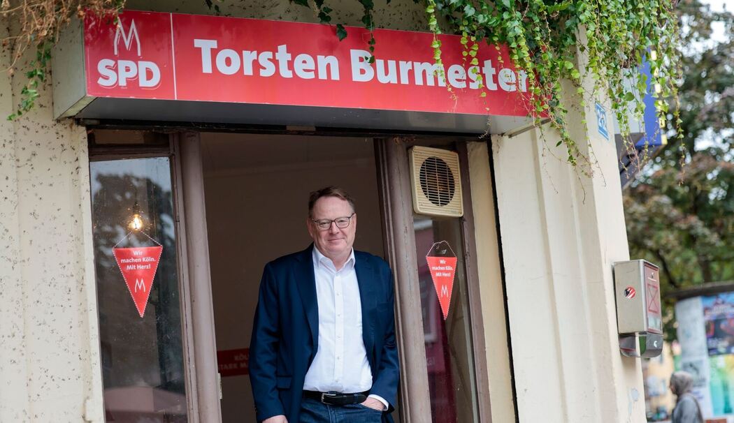 Interview und Fototermin mit OB-Kandidat Torsten Burmester