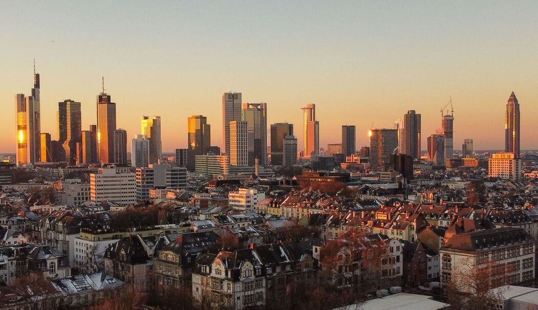 Banken-Skyline in Frankfurt
