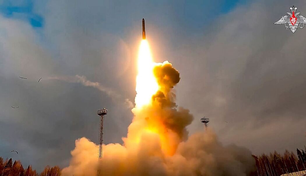 Start einer ballistischen Interkontinentalrakete