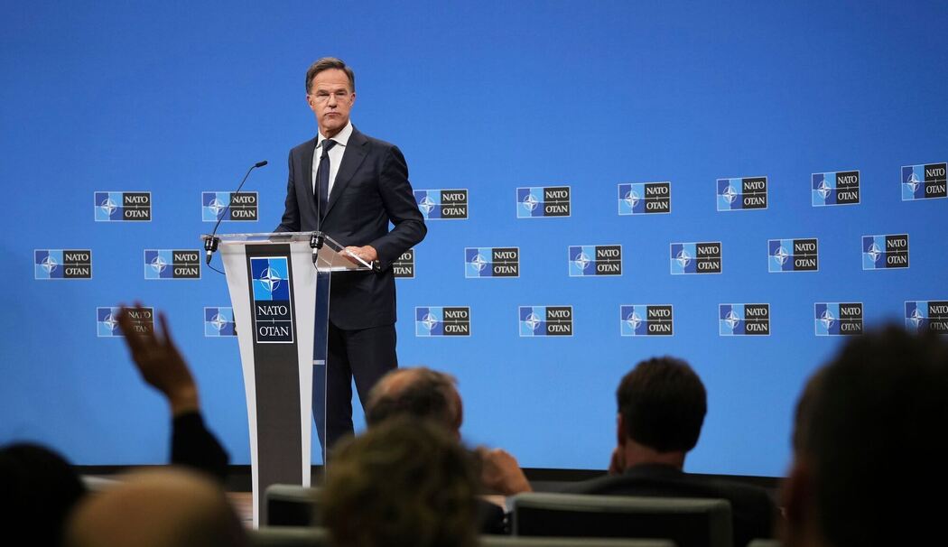 Pressekonferenz Nato-Generalsekretär Rutte