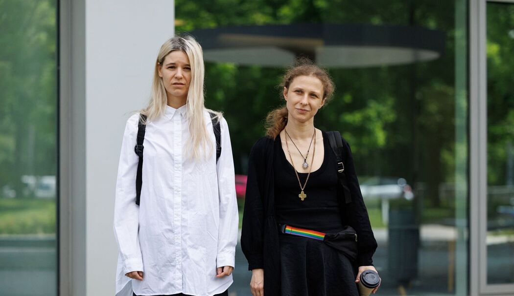Diana Burkot (l) und Maria Aljochina