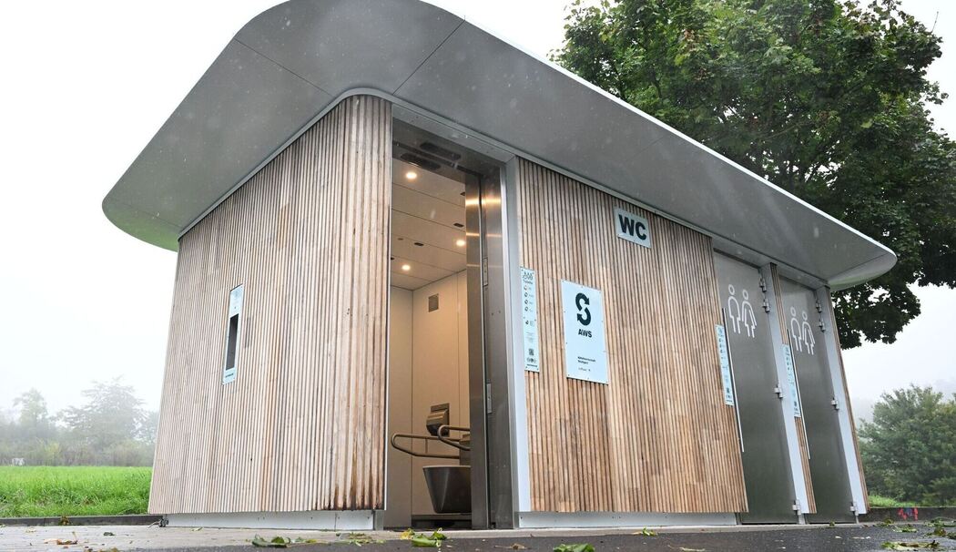 Toilettenhaus kostet 600.000 Euro