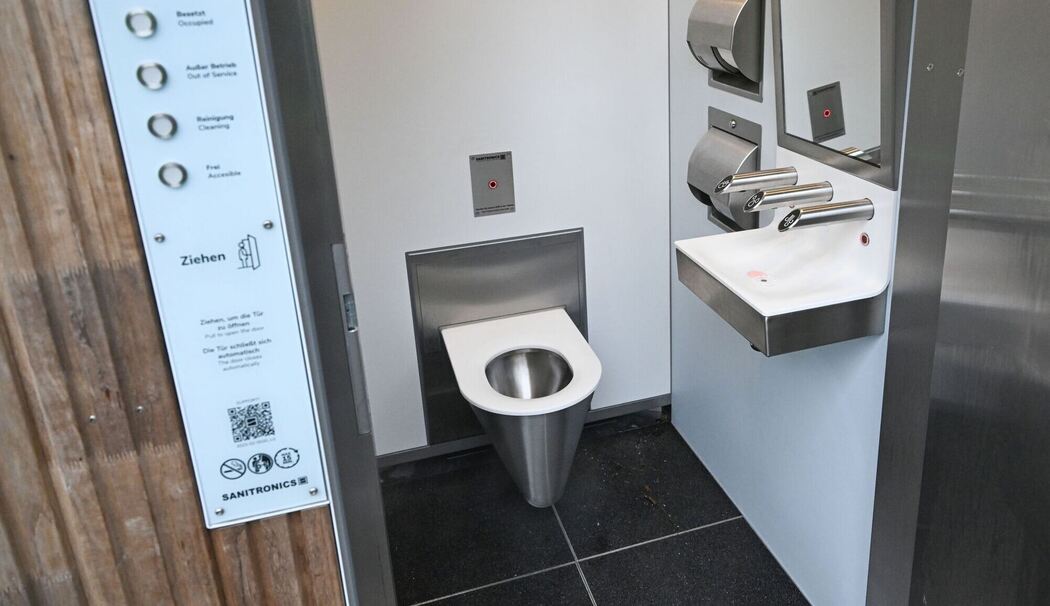 Toilettenhaus kostet 600.000 Euro