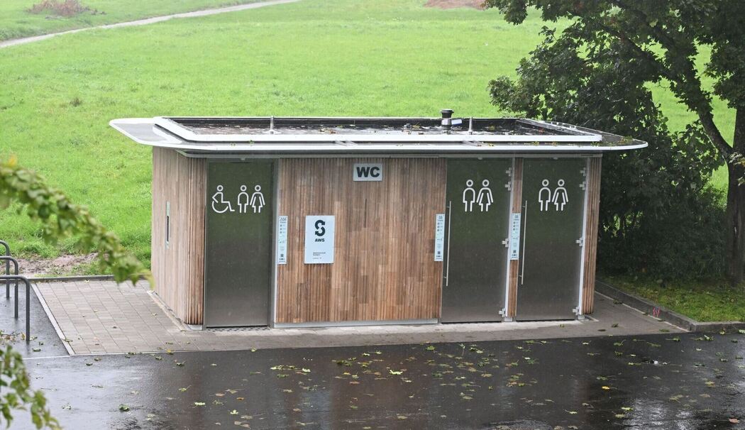 Toilettenhaus kostet 600.000 Euro