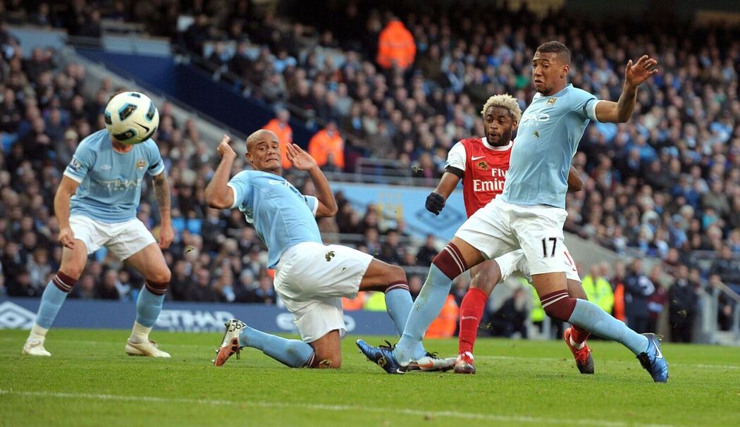 Vincent Kompany und Jérôme Boateng