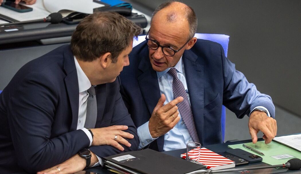 Lars Klingbeil und Friedrich Merz