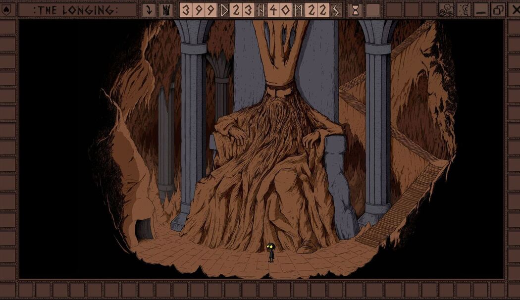 Screenshot vom Spiel «The Longing»