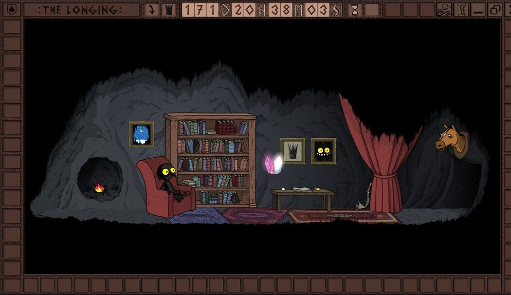 Screenshot vom Spiel «The Longing»