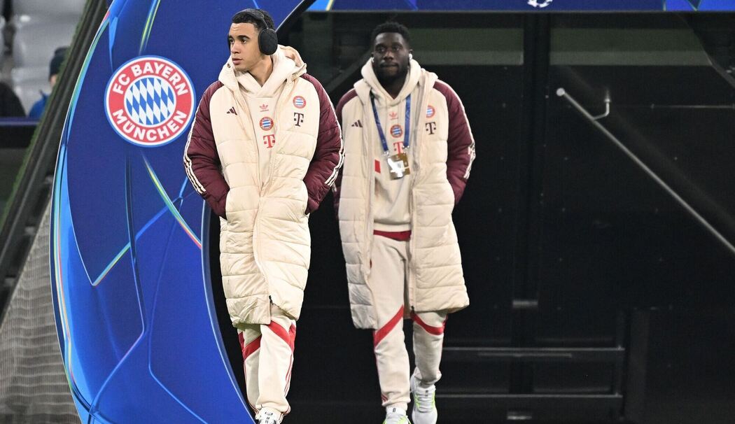 Jamal Musiala und Alphonso Davies
