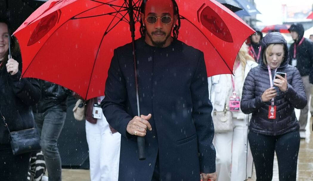 Lewis Hamilton mit Roscoe