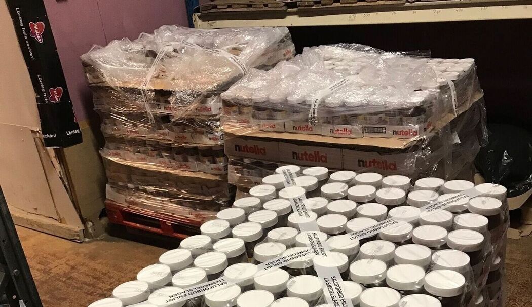 Nutella-Gläser in Malmö