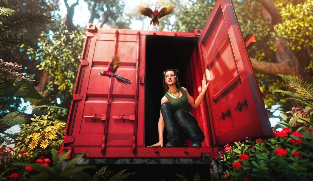 Nina Chuba hat eigene Insel im Online-Videospiel «Fortnite»