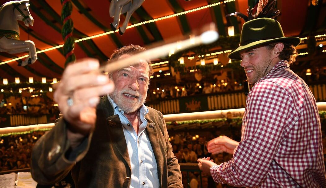 Schwarzenegger im Marstall-Festzelt