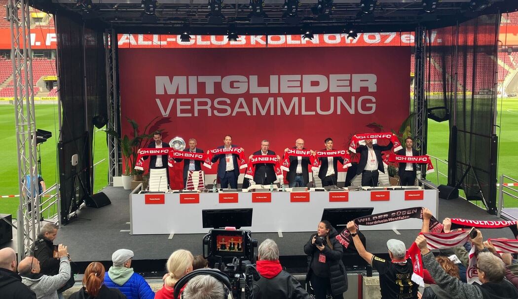 Mitgliederversammlung 1. FC Köln
