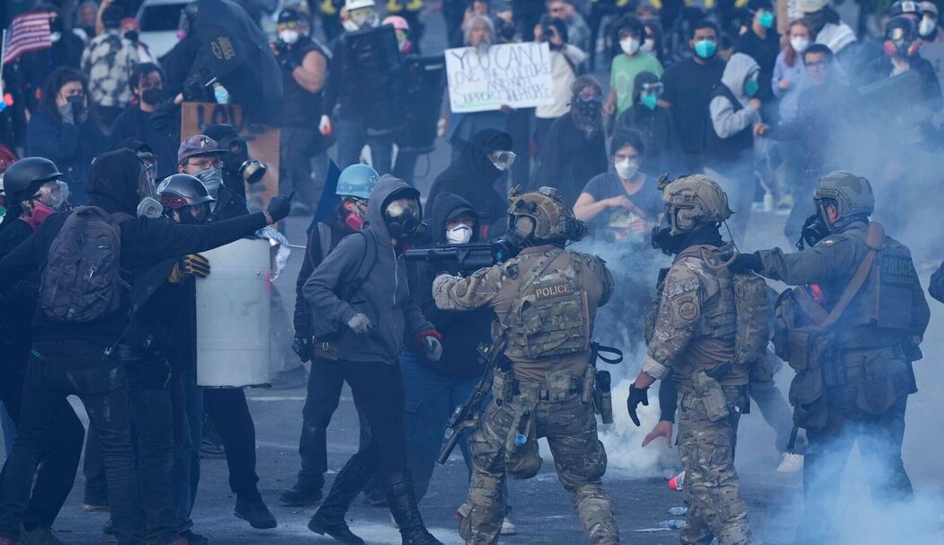 Proteste in den USA - Portland