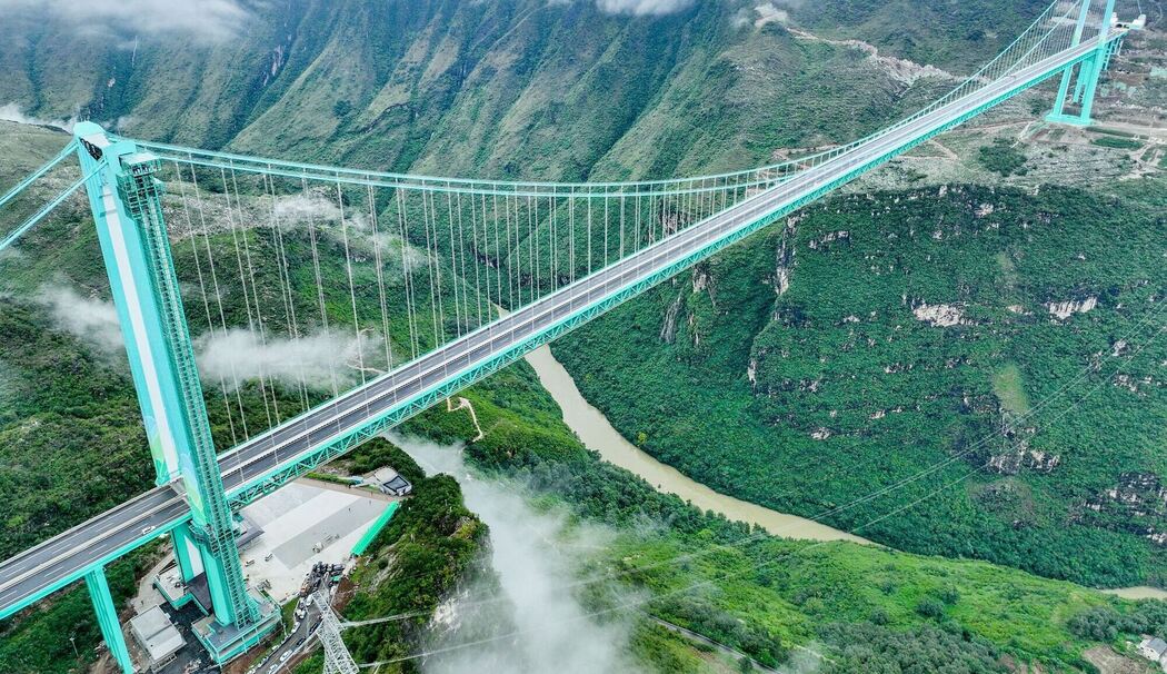 Huajiang Grand Canyon Bridge in China