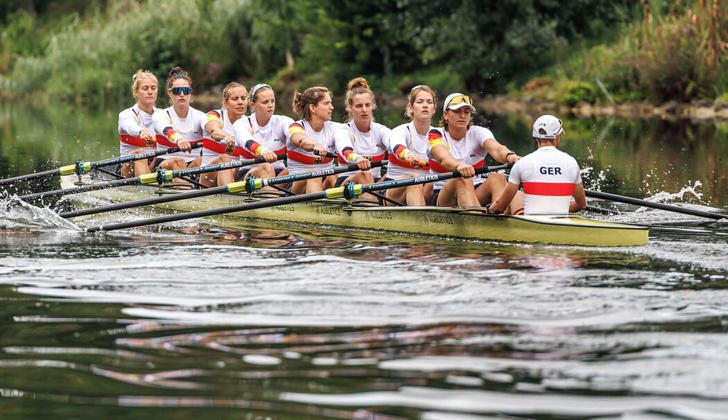 Rudern: Medientag des deutschen Frauenteams vor WM