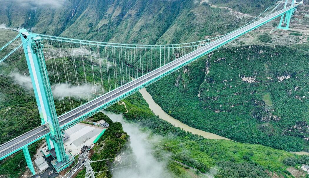 Huajiang Grand Canyon Bridge in China