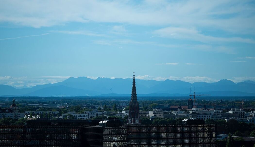Blick über München
