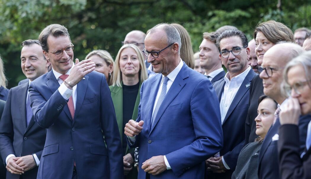 Bundeskanzler Merz besucht CDU in Düsseldorf
