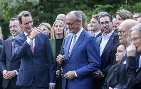 Bundeskanzler Merz besucht CDU in Düsseldorf