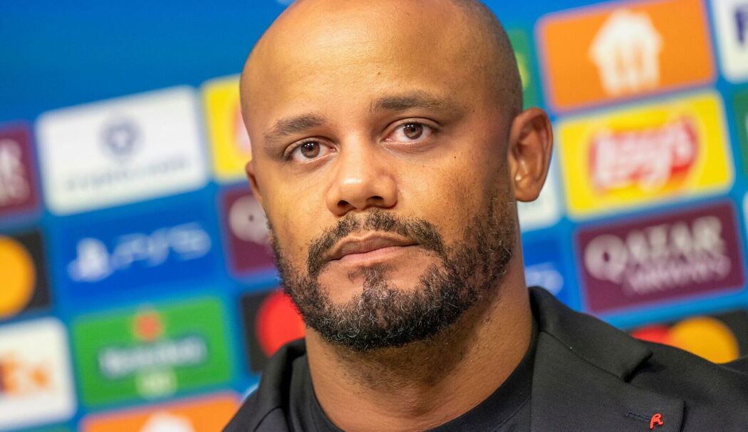 Pressekonferenz mit Kompany und Laimer