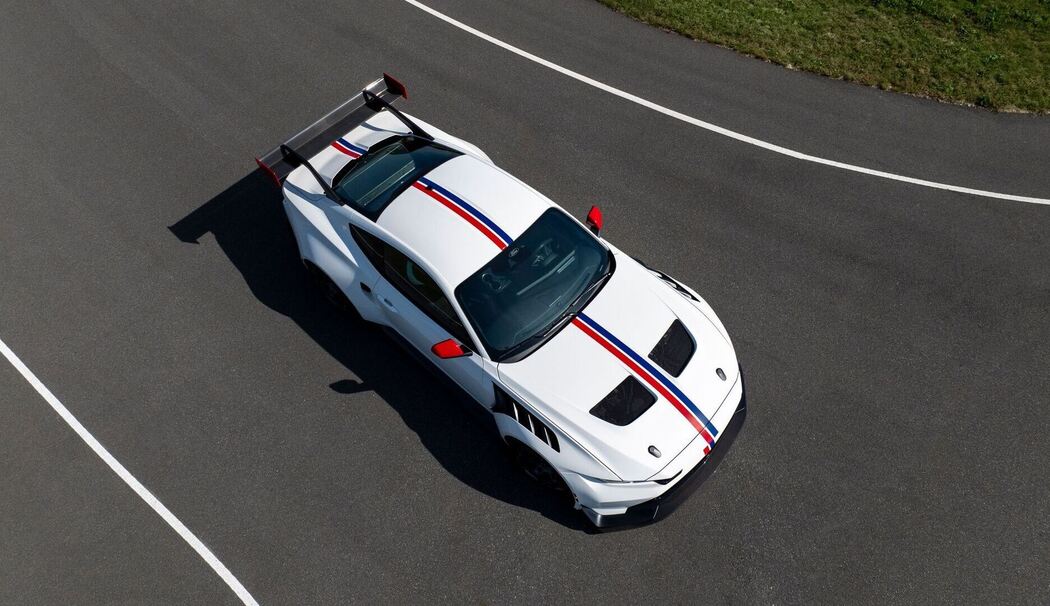 Fahransicht Mustang GTD