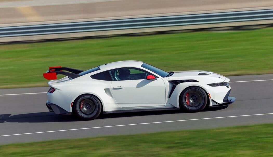 Fahransicht Mustang GTD