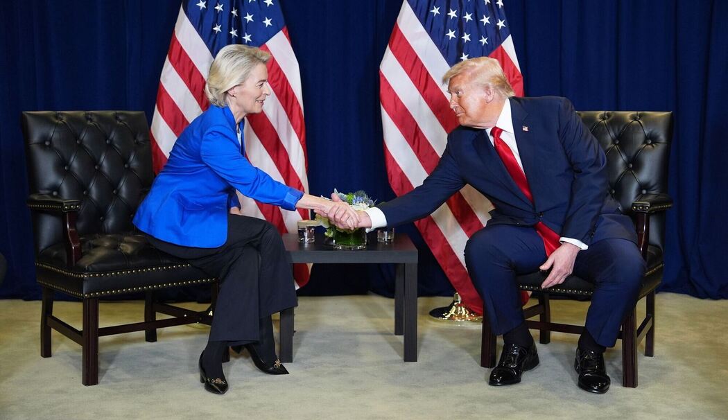 Von der Leyen und Trump