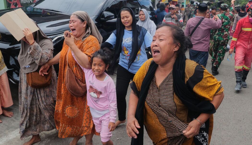 Internat in Indonesien eingestürzt
