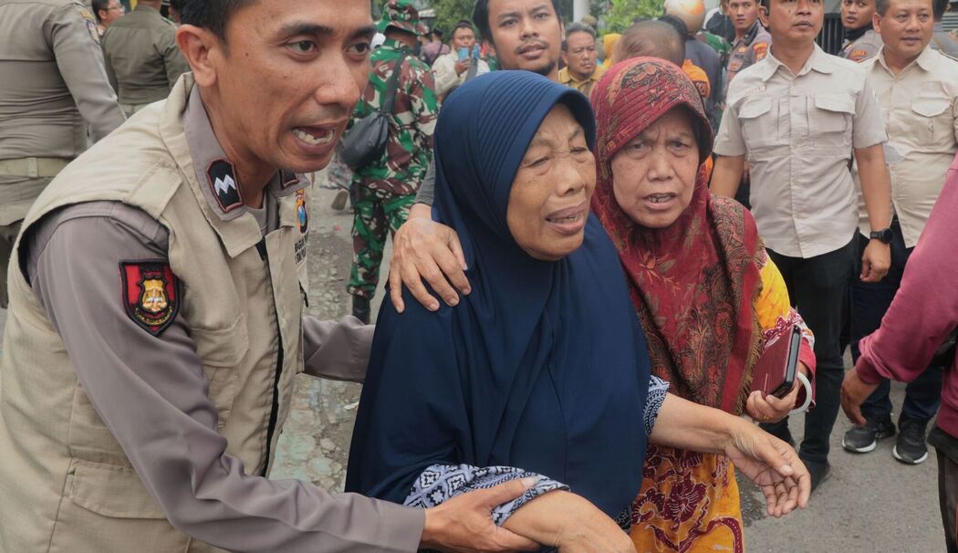 Internat in Indonesien eingestürzt