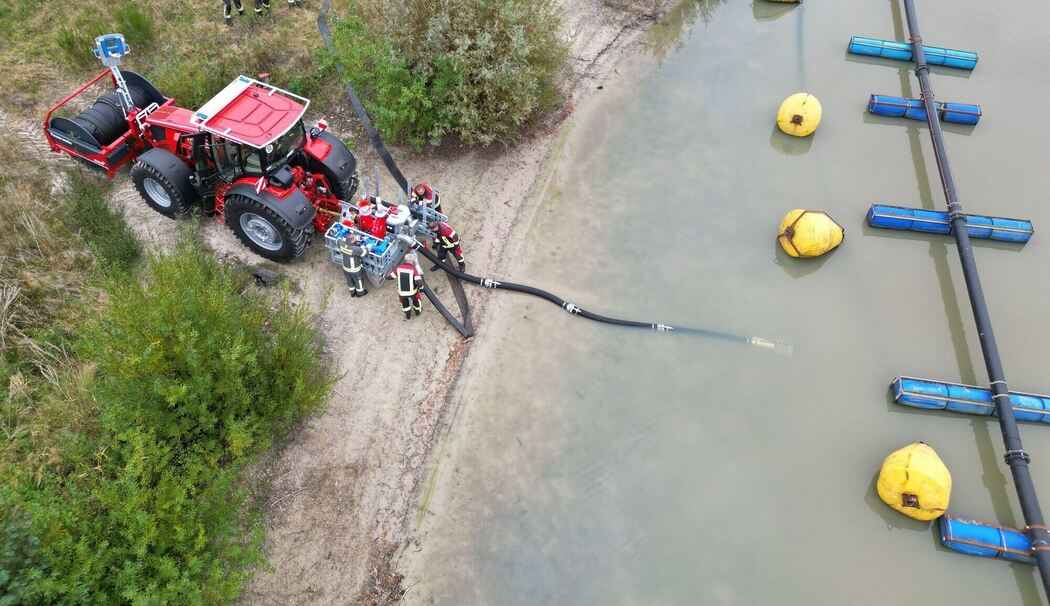 Neuer Einsatztraktor der Feuerwehr Wiesmoor