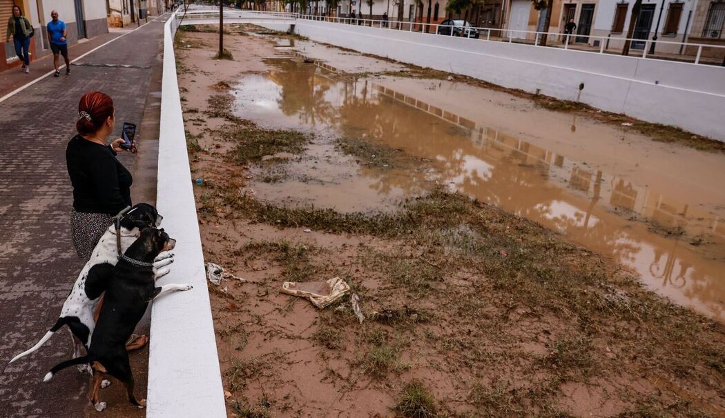 Hochwasser nach Starkregen in Spanien
