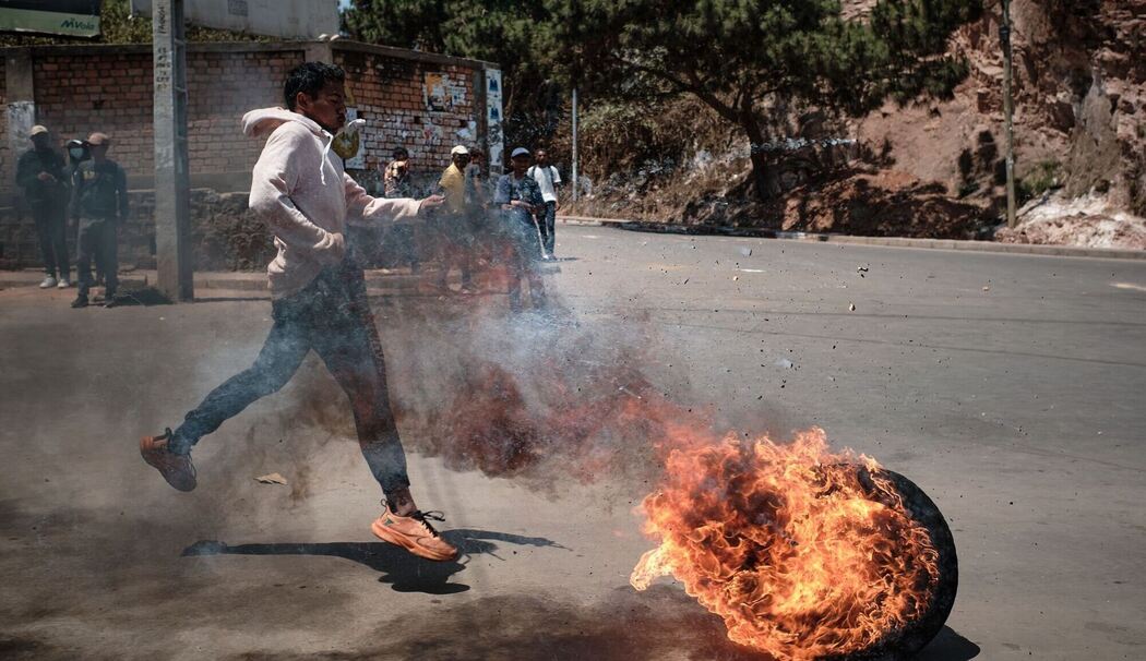 Demonstrationen in Madagaskar