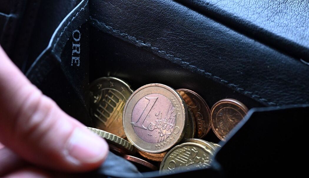 Geld im Portemonnaie