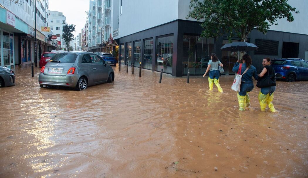 Ex-Hurrikan Gabrielle setzt Teile Spaniens unter Wasser
