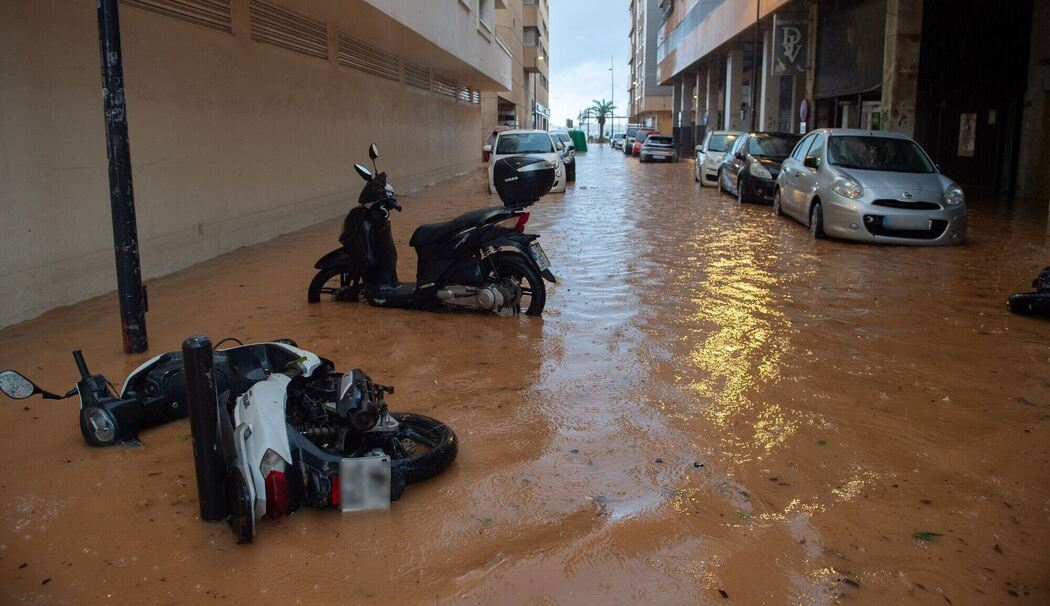 Ex-Hurrikan Gabrielle setzt Teile Spaniens unter Wasser