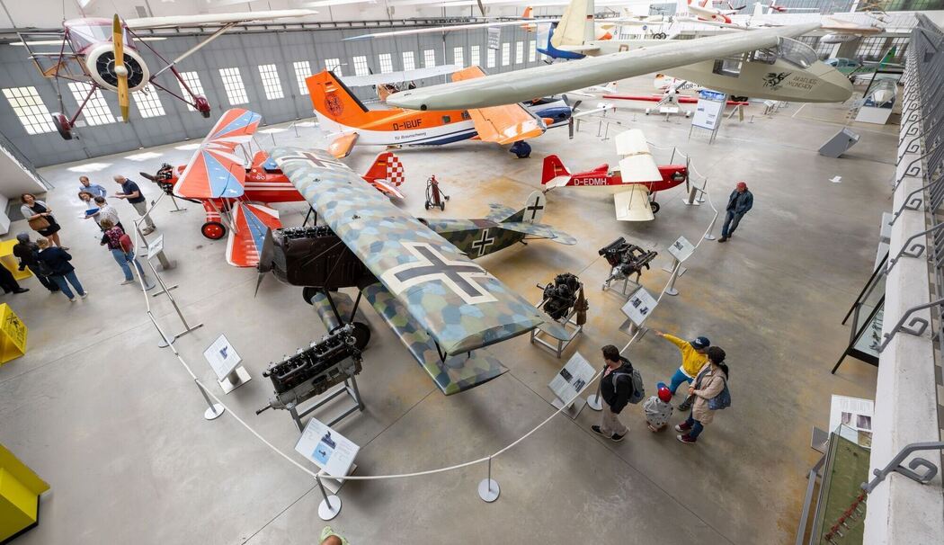 Fokker-Jagdflugzeug Flugwerft Schleißheim