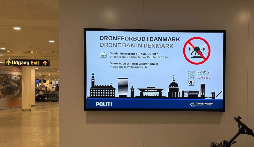 Drohnenflugverbot in Dänemark
