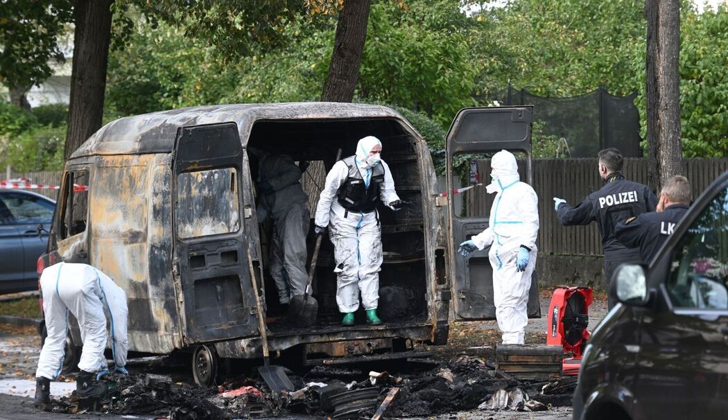 Brand in München - Großeinsatz von Polizei und Feuerwehr