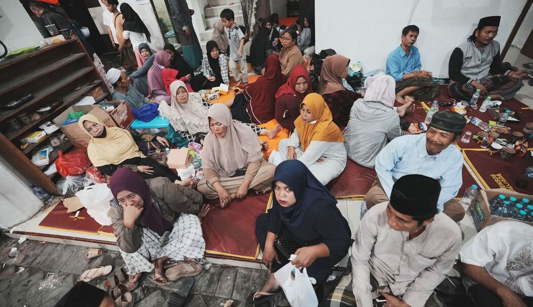 Internat in Indonesien eingestürzt