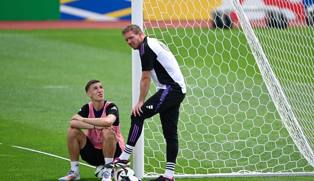 Fußball-EM: Training Deutschland