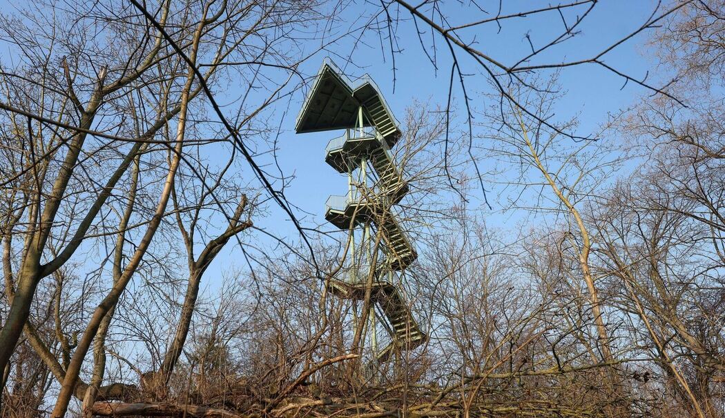 «Wackelturm» im Rosental-Park in Leipzig