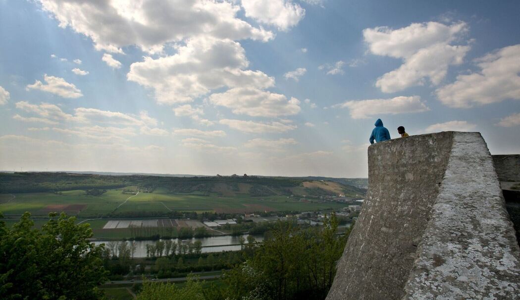 Blick vom Sonnenstuhlturm bei Randersacker